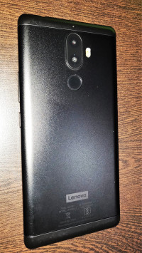 Black Lenovo K8 Note