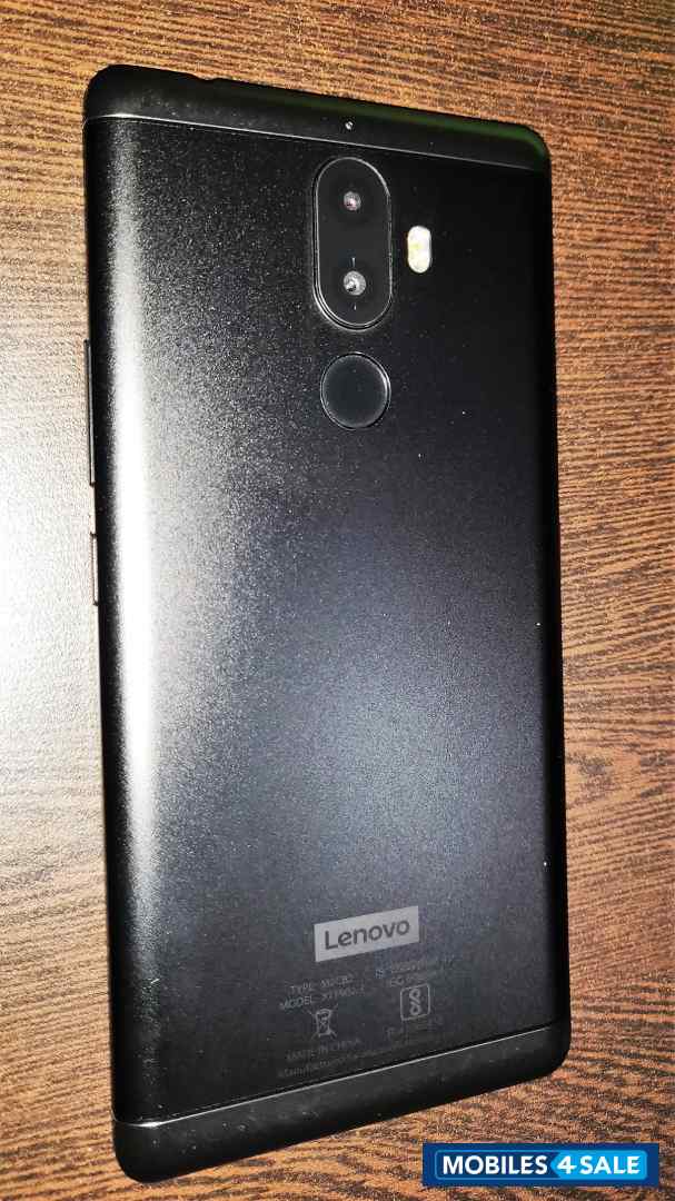 Black Lenovo K8 Note
