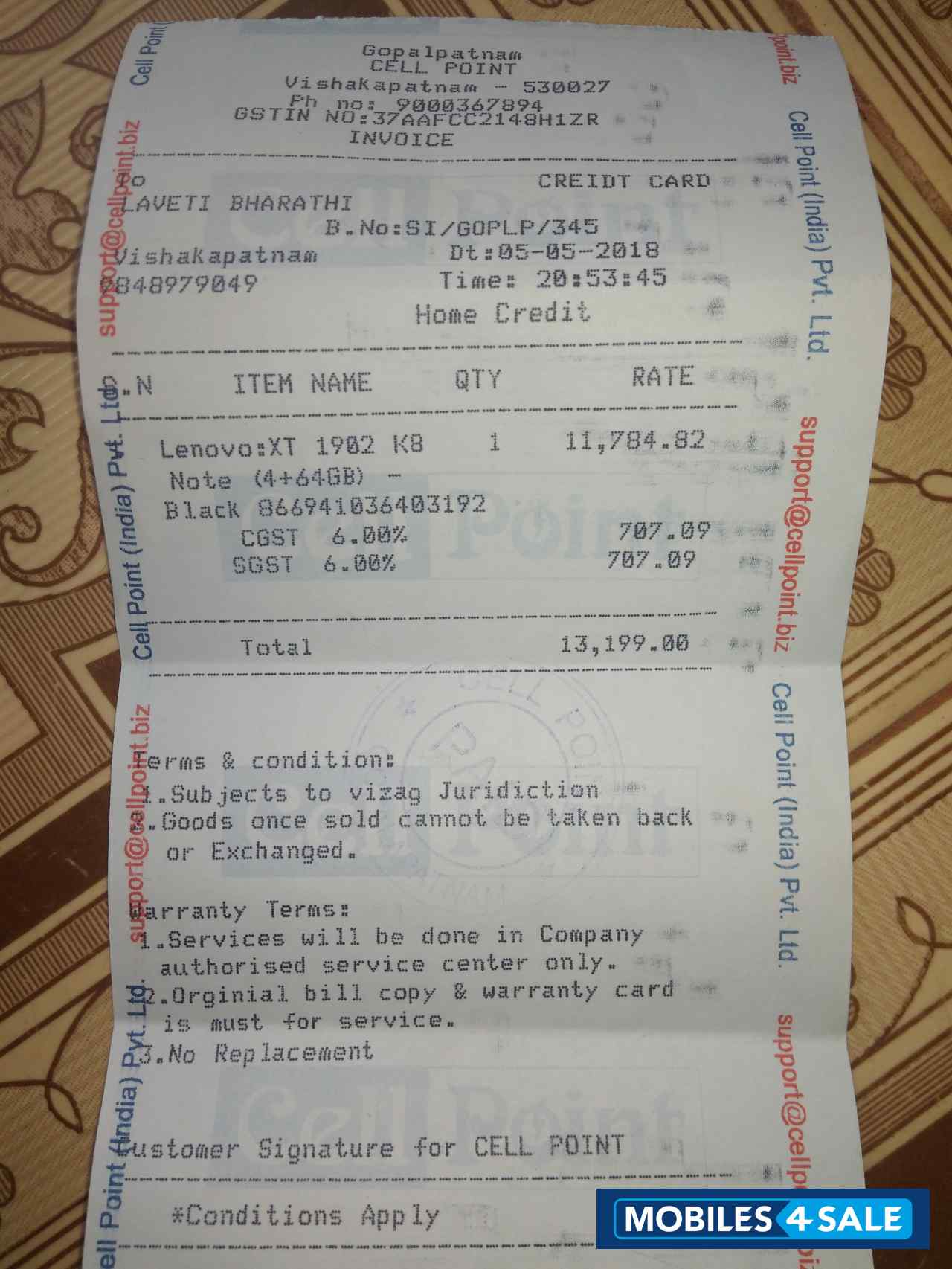 Black Lenovo Lenovo k8 note Black Lenovo Lenovo k8 note