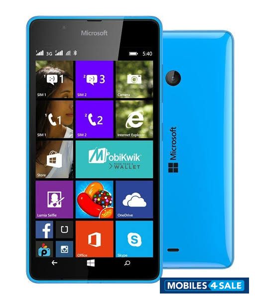 Blue Microsoft  lumia 540