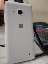 White Microsoft Lumia 550