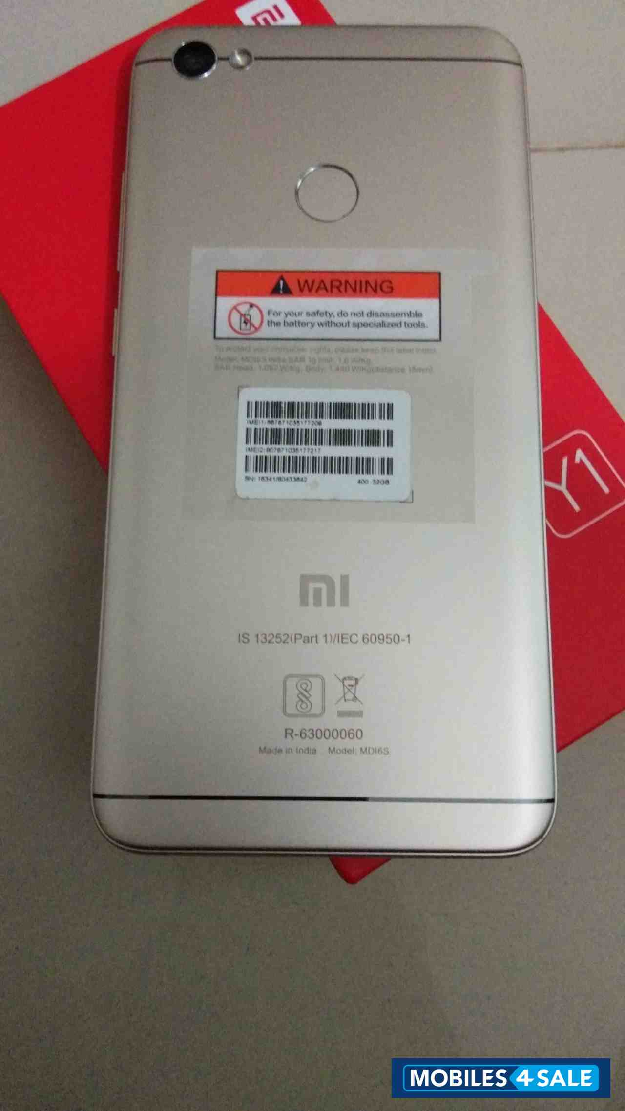 Xiaomi Redmi Y1 Xiaomi Redmi Y1