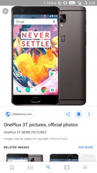 OnePlus  3T gunmetal oxygen version