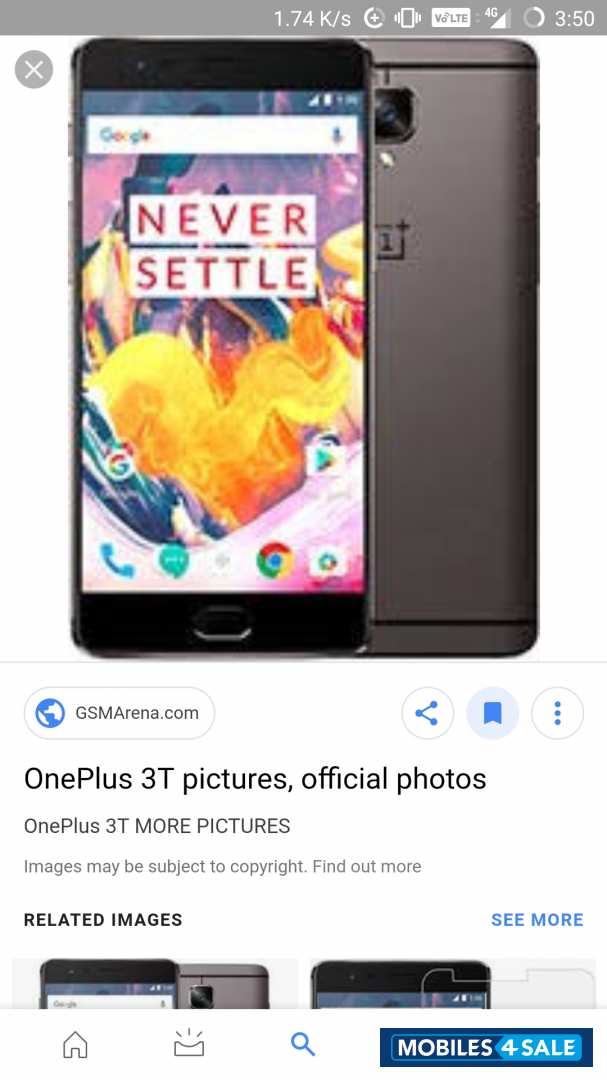 OnePlus  3T gunmetal oxygen version