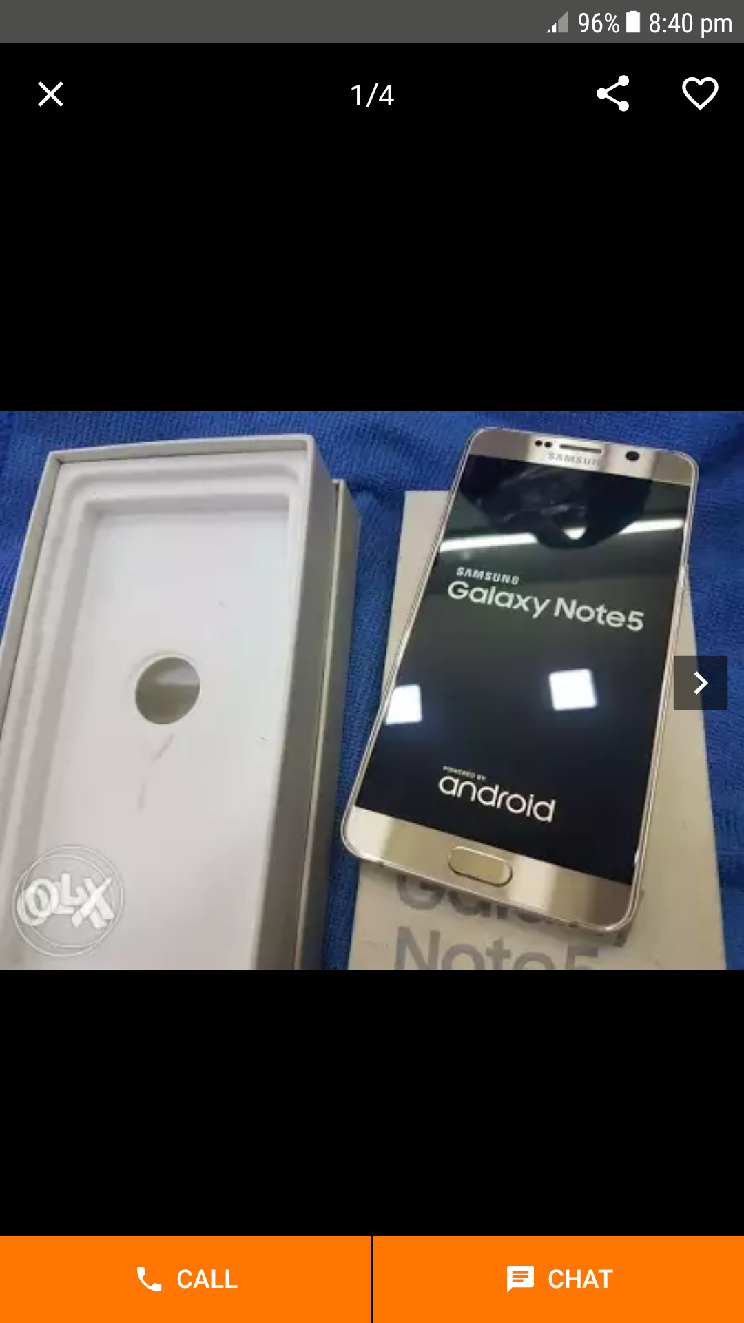 Samsung Galaxy note 5 64gb dual