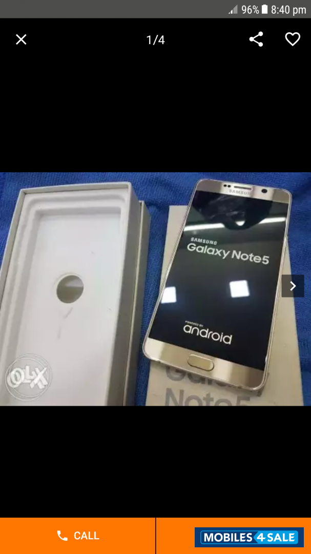 Samsung  Galaxy note 5 64gb dual