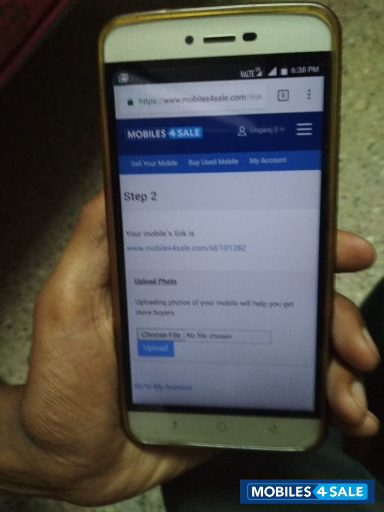 Gold Coolpad  Coolpad note 3s