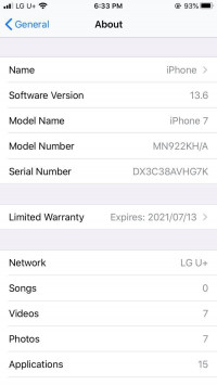 Apple  Iphone7 128gb