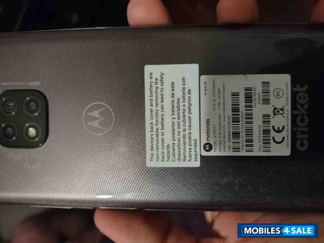 Gray Motorola  G Power