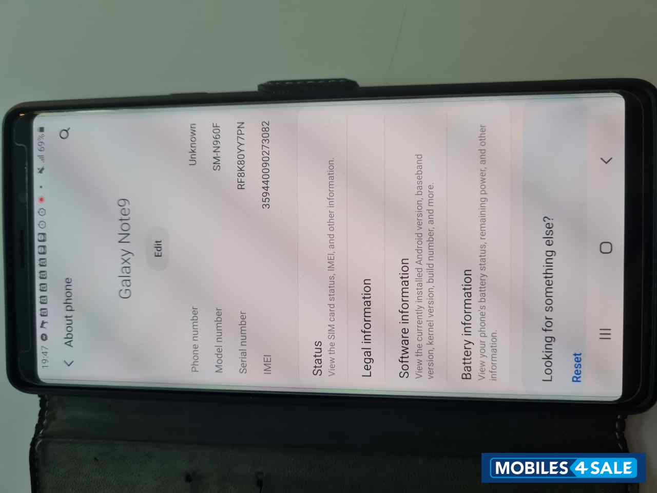 Samsung  Galaxy Note 9