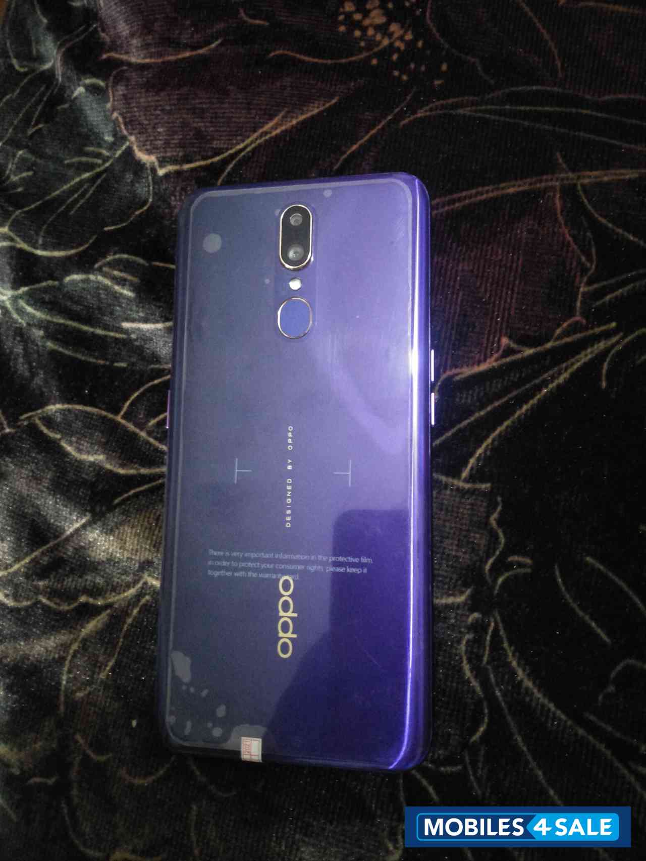 Blue Oppo F11 Blue Oppo F11