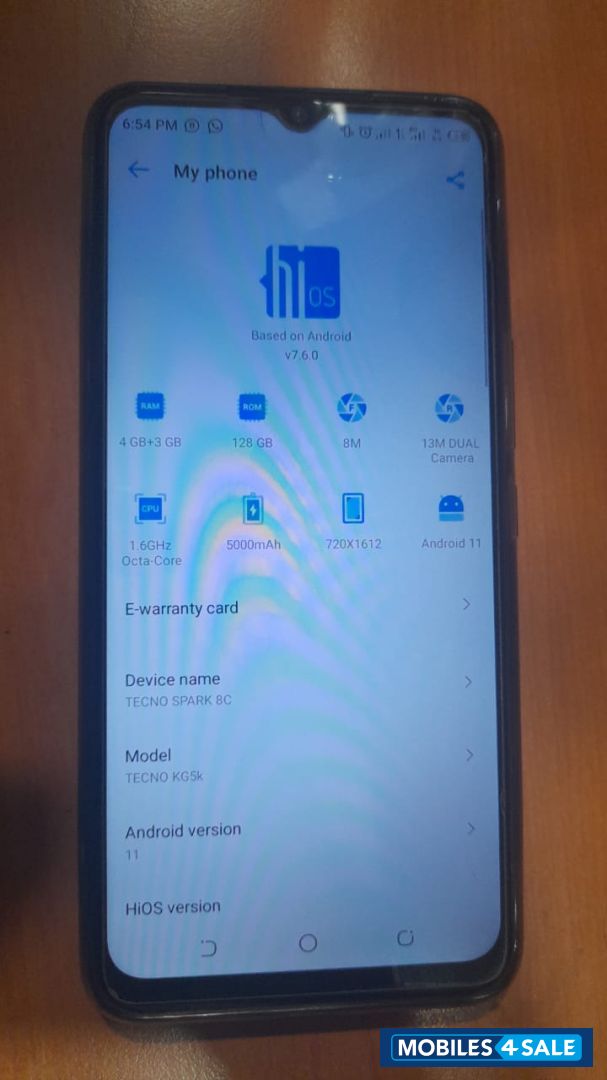 Tecno Tecno spark 8c Tecno Tecno spark 8c