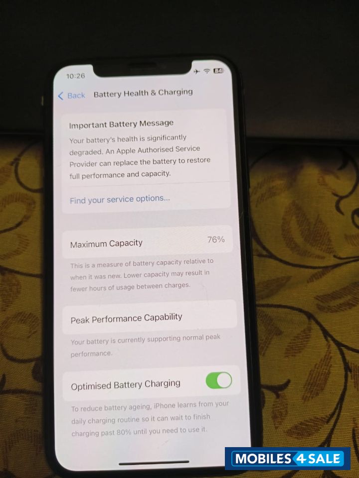 Space Gray Apple  iphone xs
