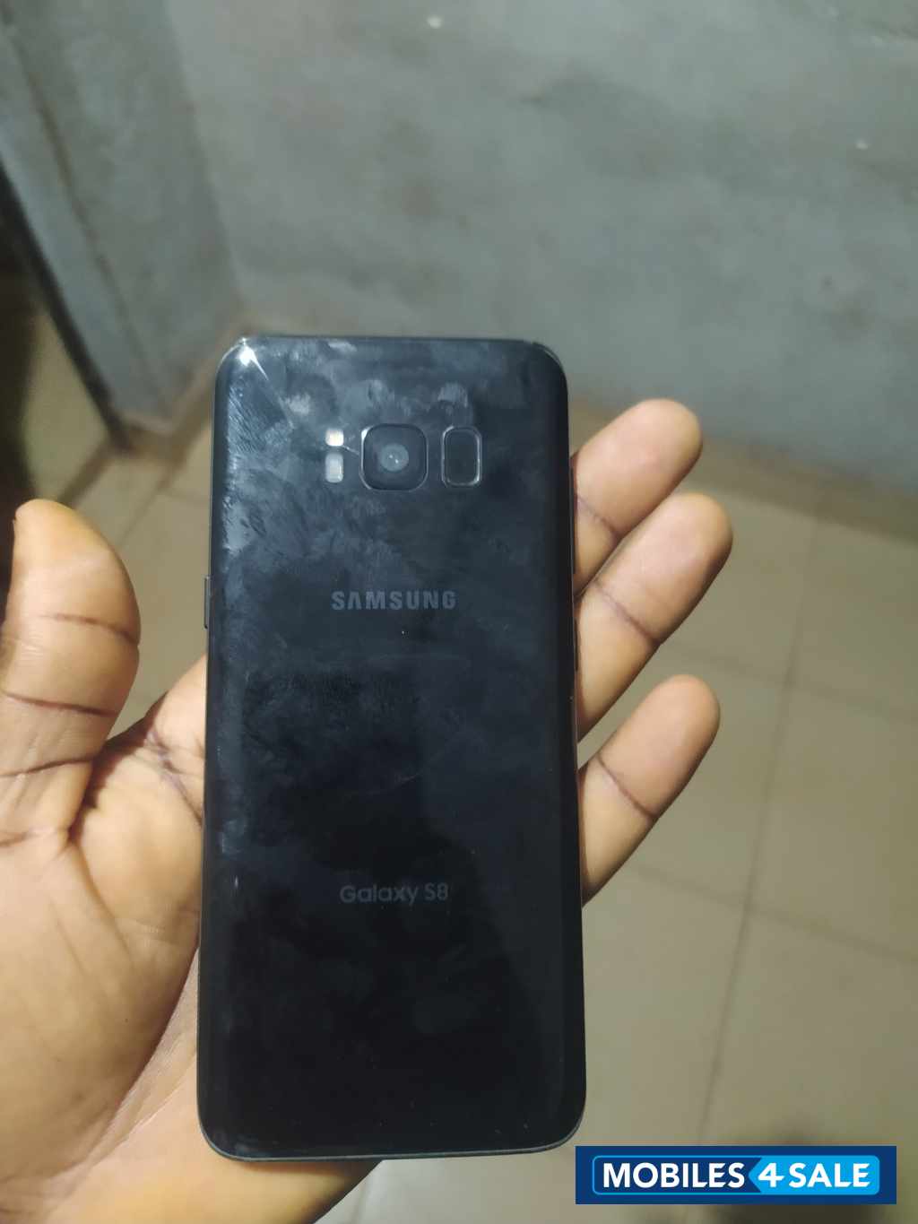 Black Samsung  Samsung s8
