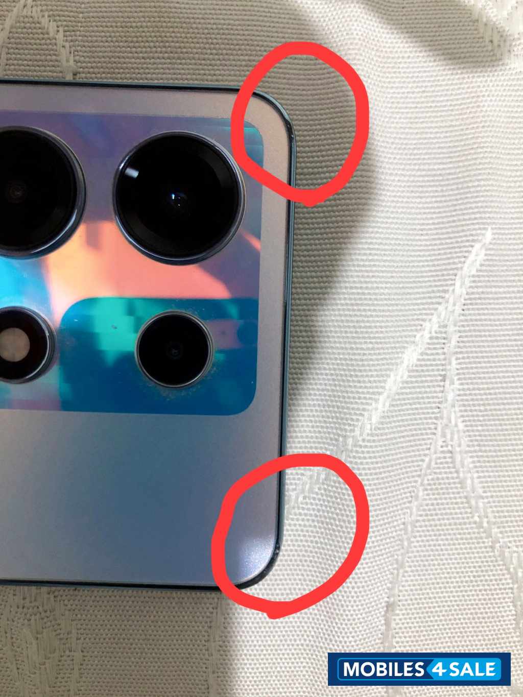 Blue Infinix  Note 30