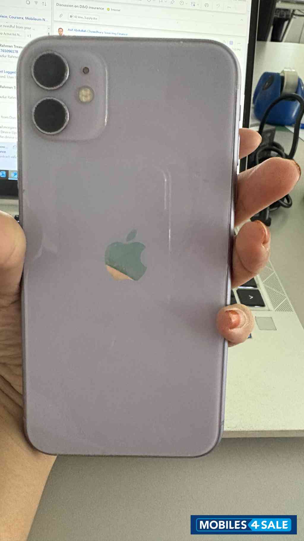 Purple Apple  iphone 11