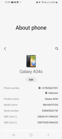 Samsung A04s
