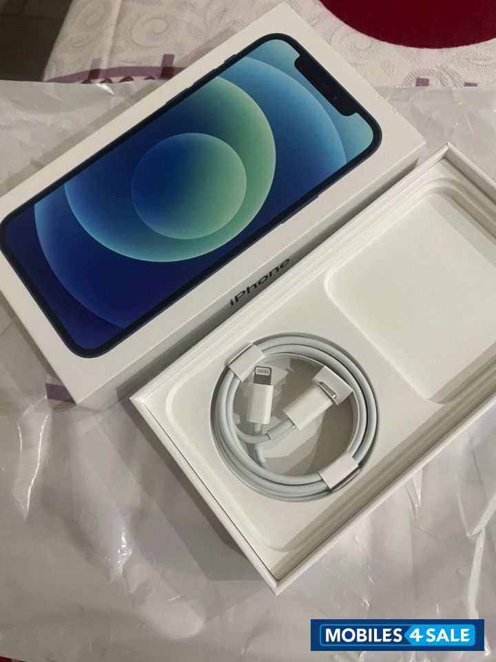 Dark Blue Apple  iphone 12