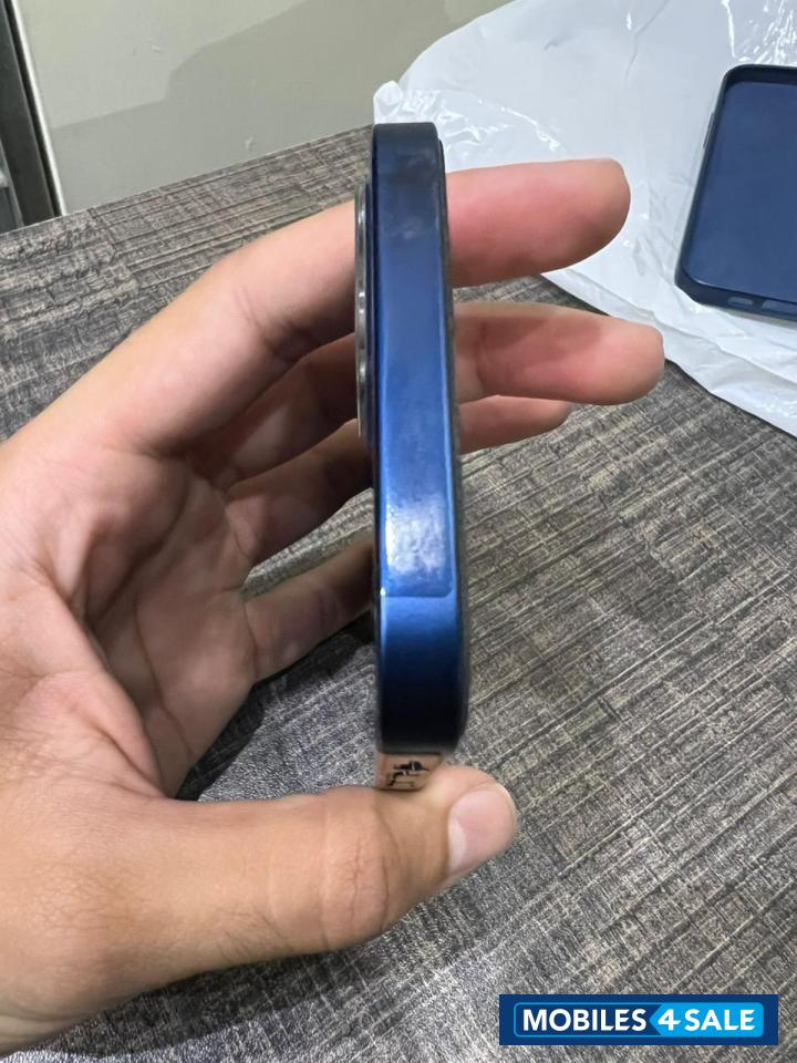 Dark Blue Apple  iphone 12