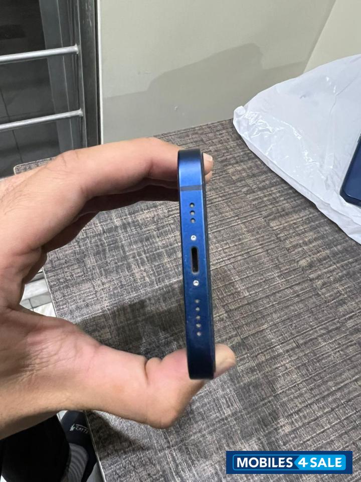 Dark Blue Apple  iphone 12