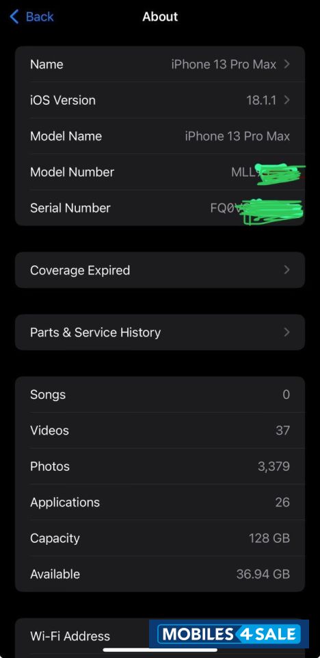 Blue Apple  iPhone 13 promax