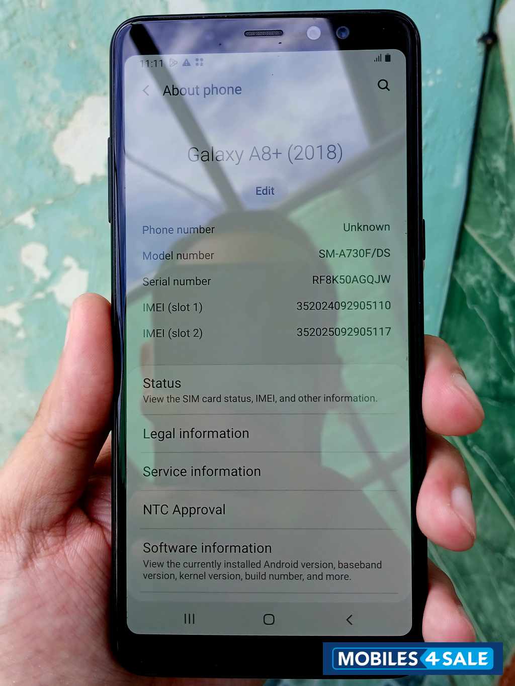 Samsung  Samsung Galaxy A8+ 2018