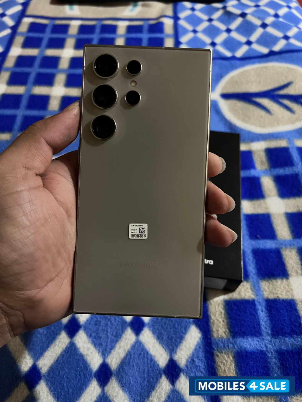 Titanium Grey Samsung S24 Ultra (SM-S928B/DS)