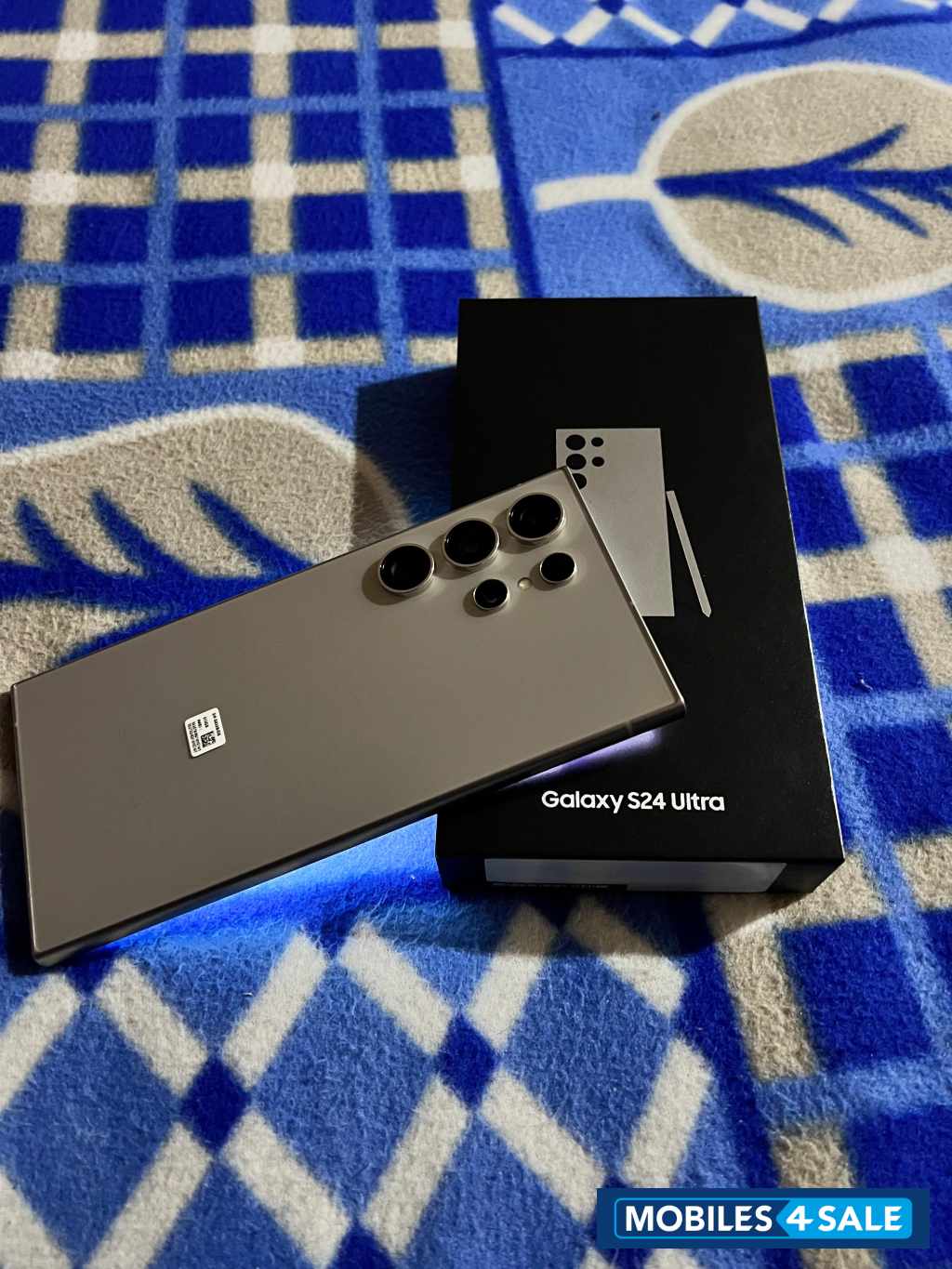 Titanium Grey Samsung S24 Ultra (SM-S928B/DS)