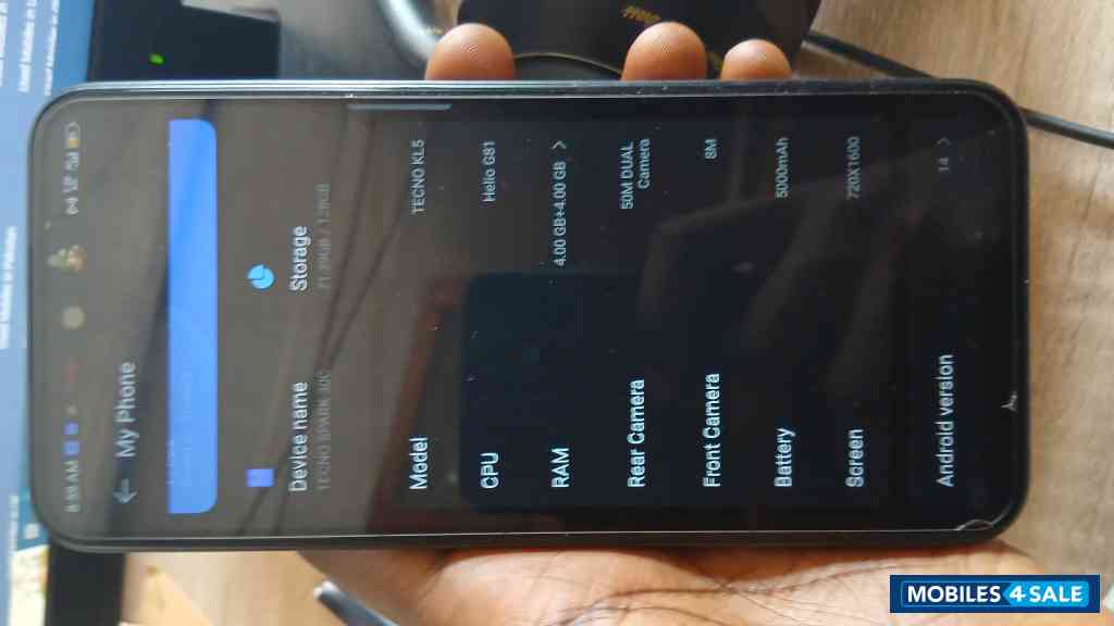 Graphite Black TECNO SPARK 30C