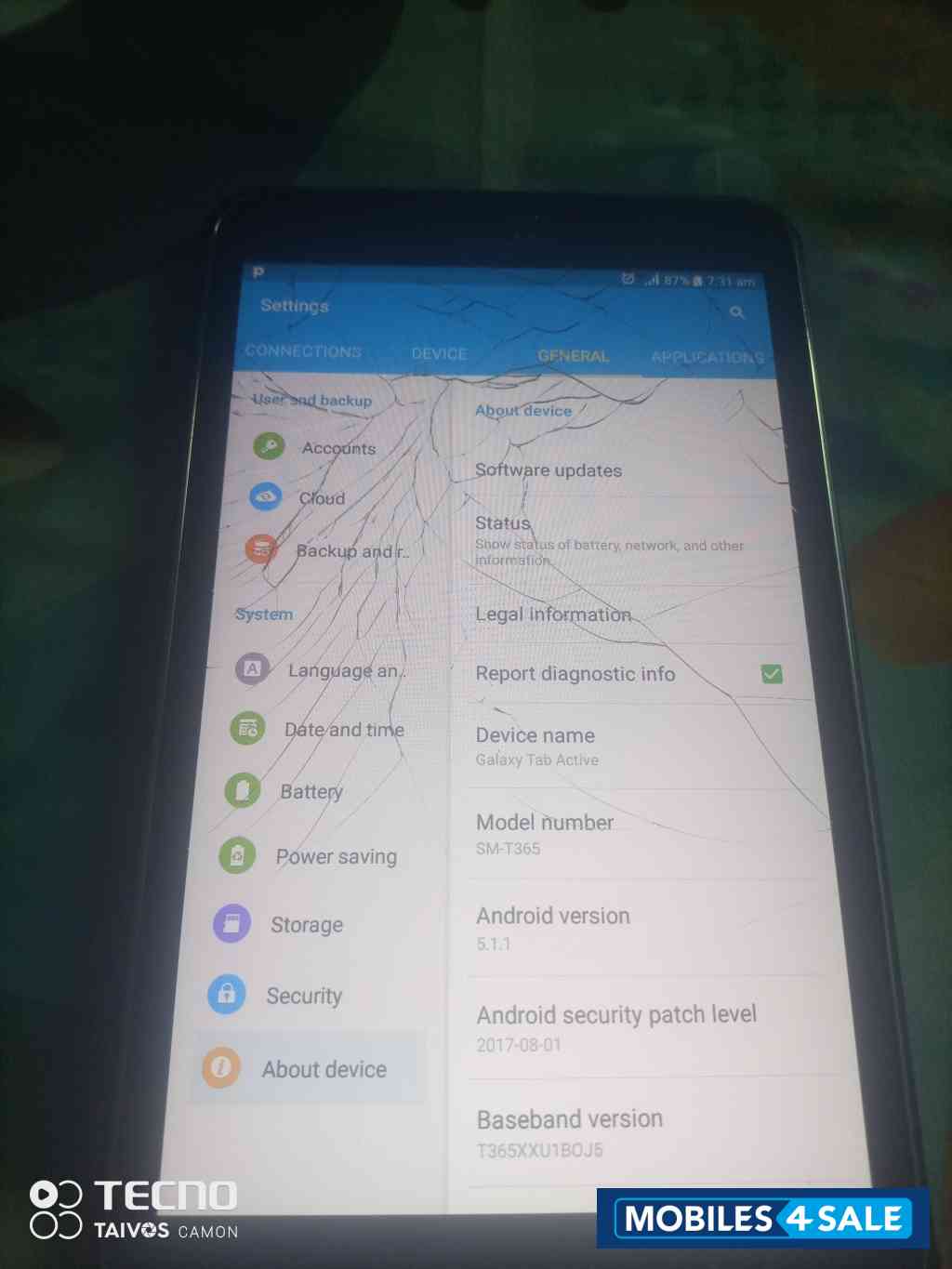 Samsung Galaxy Tab Active Samsung Galaxy Tab Active