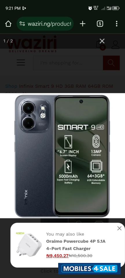 Used Smart 9