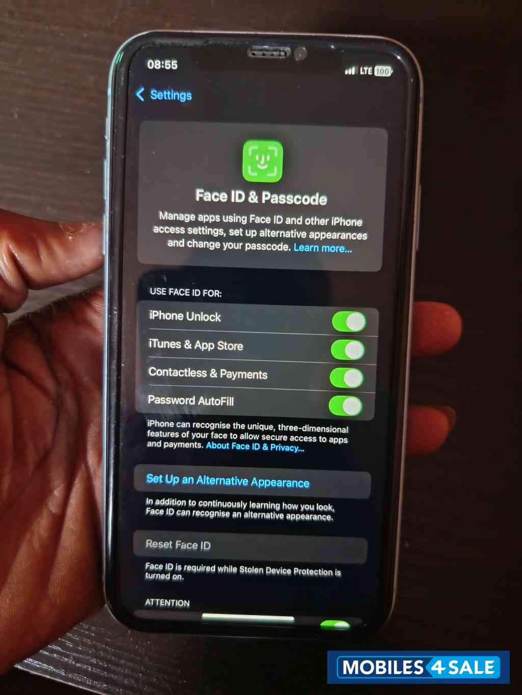 Blue Apple iPhone XR 64gb