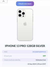 Iphone13 pro MLTQ3LL/A