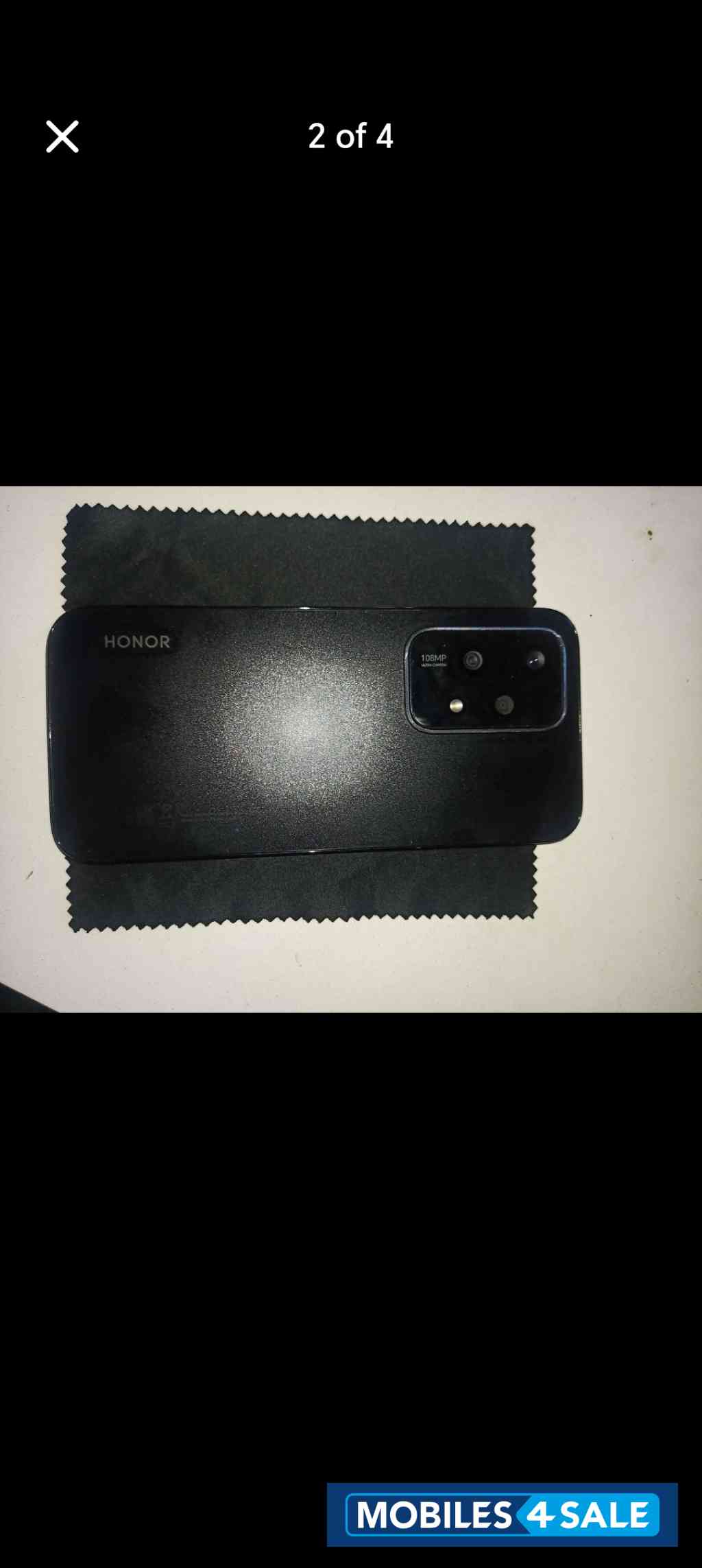 Midnight Black Honor 200 lite 5G