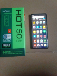 Light Blue Infinix Hot 50 pro plus