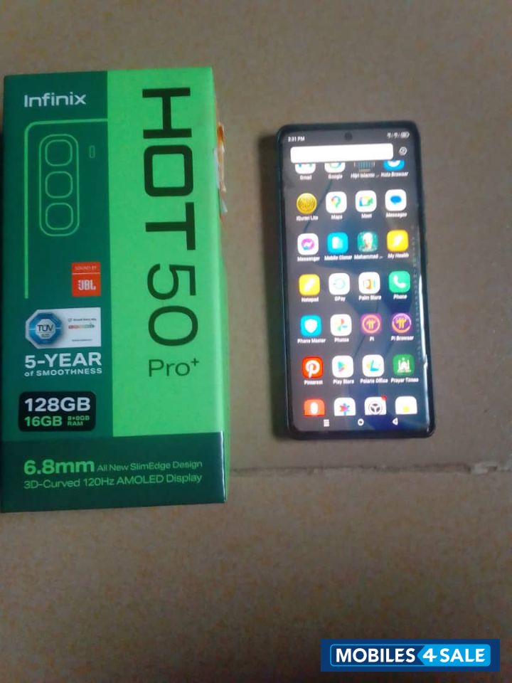 Light Blue Infinix Hot 50 pro plus Light Blue Infinix Hot 50 pro plus