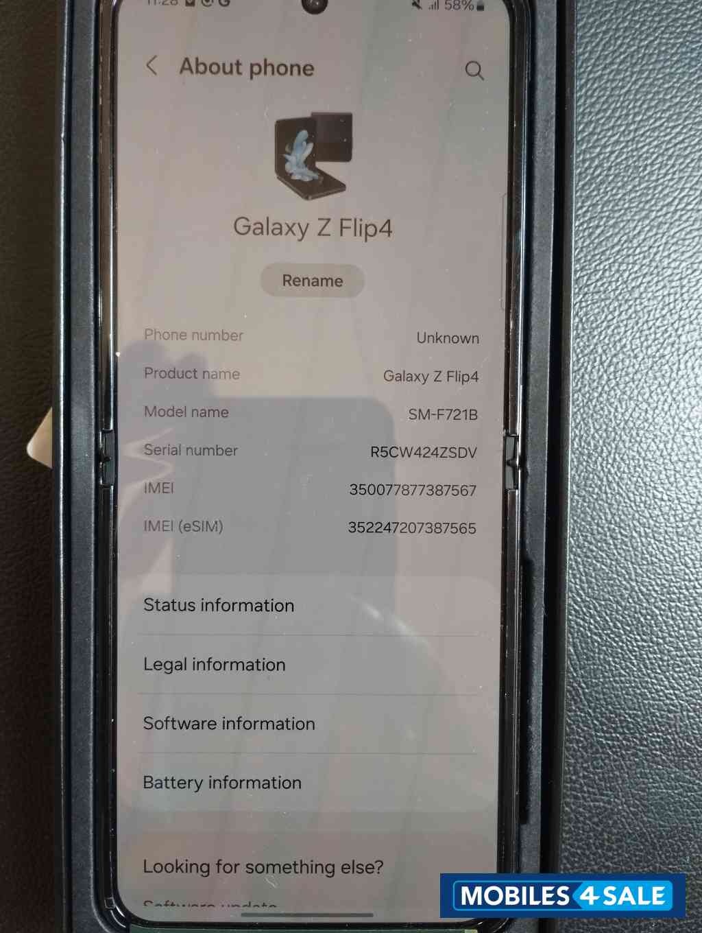 Samsung Galaxy Z FLIP 4 Samsung Galaxy Z FLIP 4