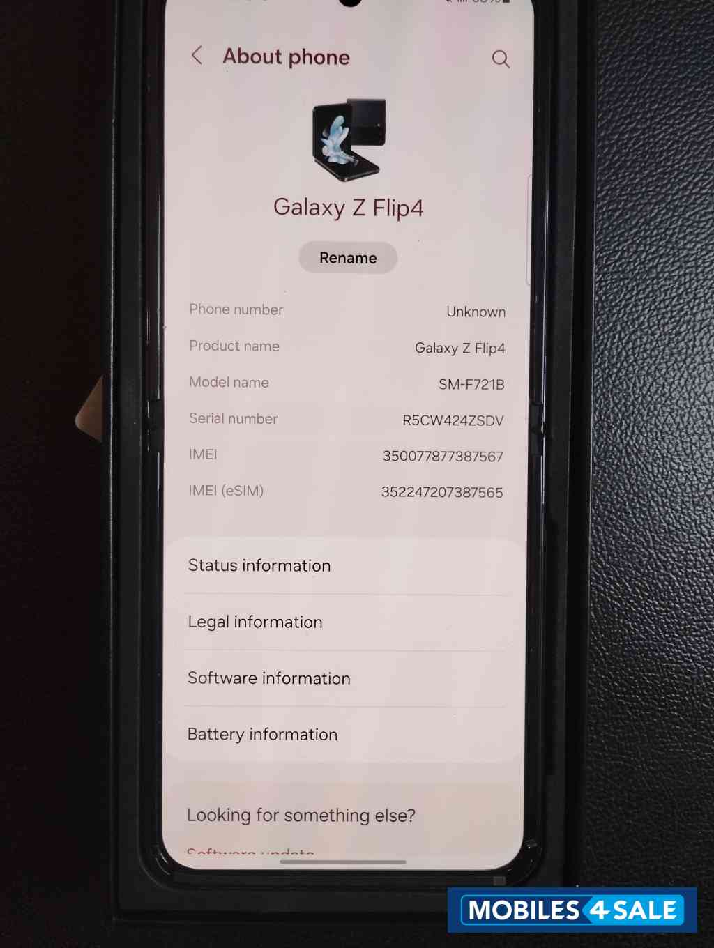 Samsung Galaxy Z FLIP 4 Samsung Galaxy Z FLIP 4
