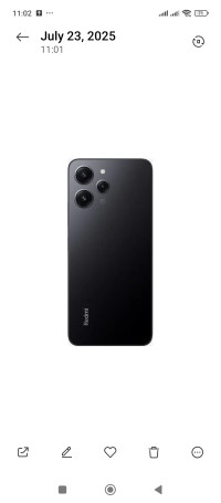 Black Xiaomi Redme12