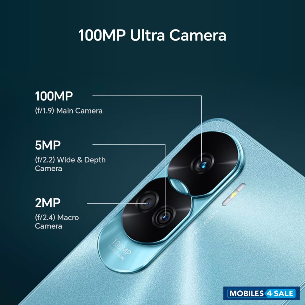 Midnight Black Honor 90 lite 5g Honor