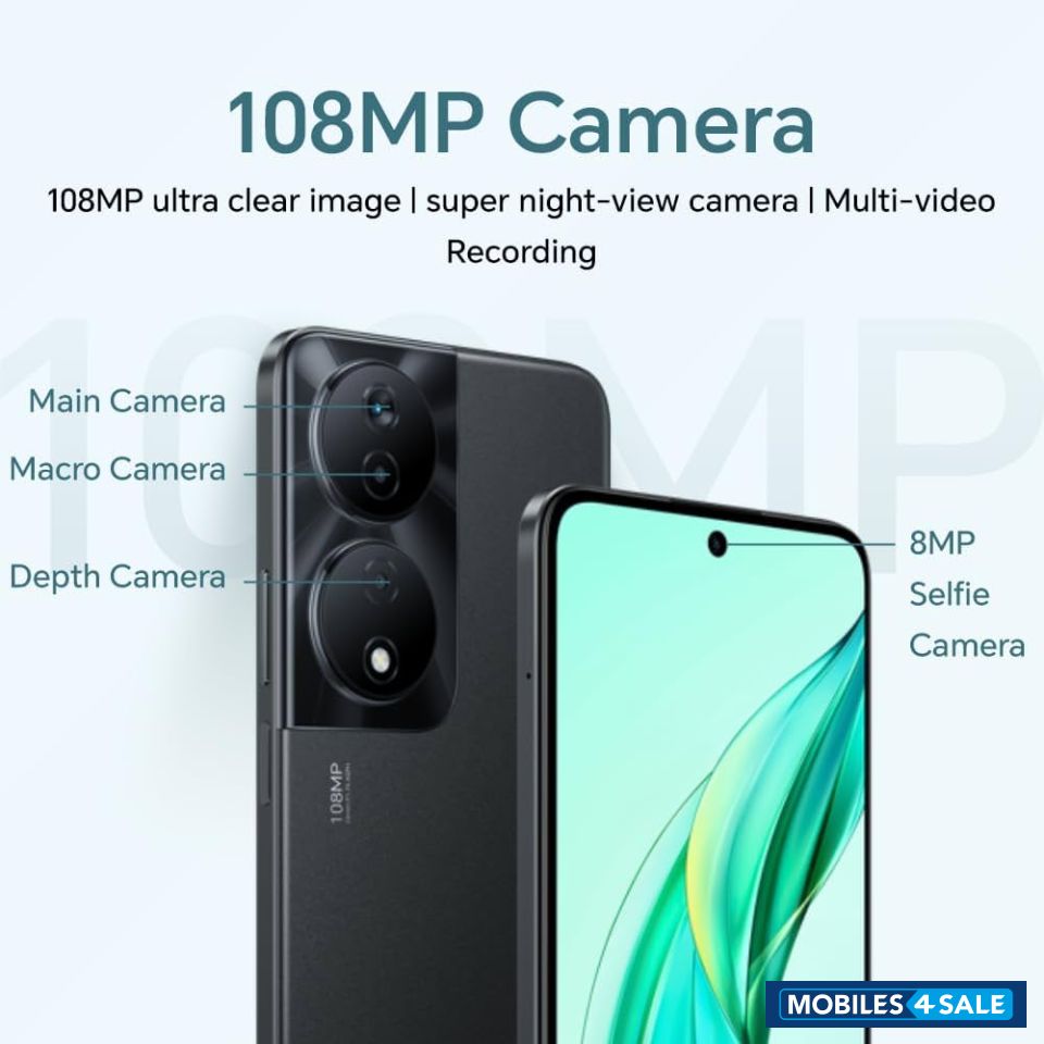 Midnight Black Honor 90 lite 5g Honor