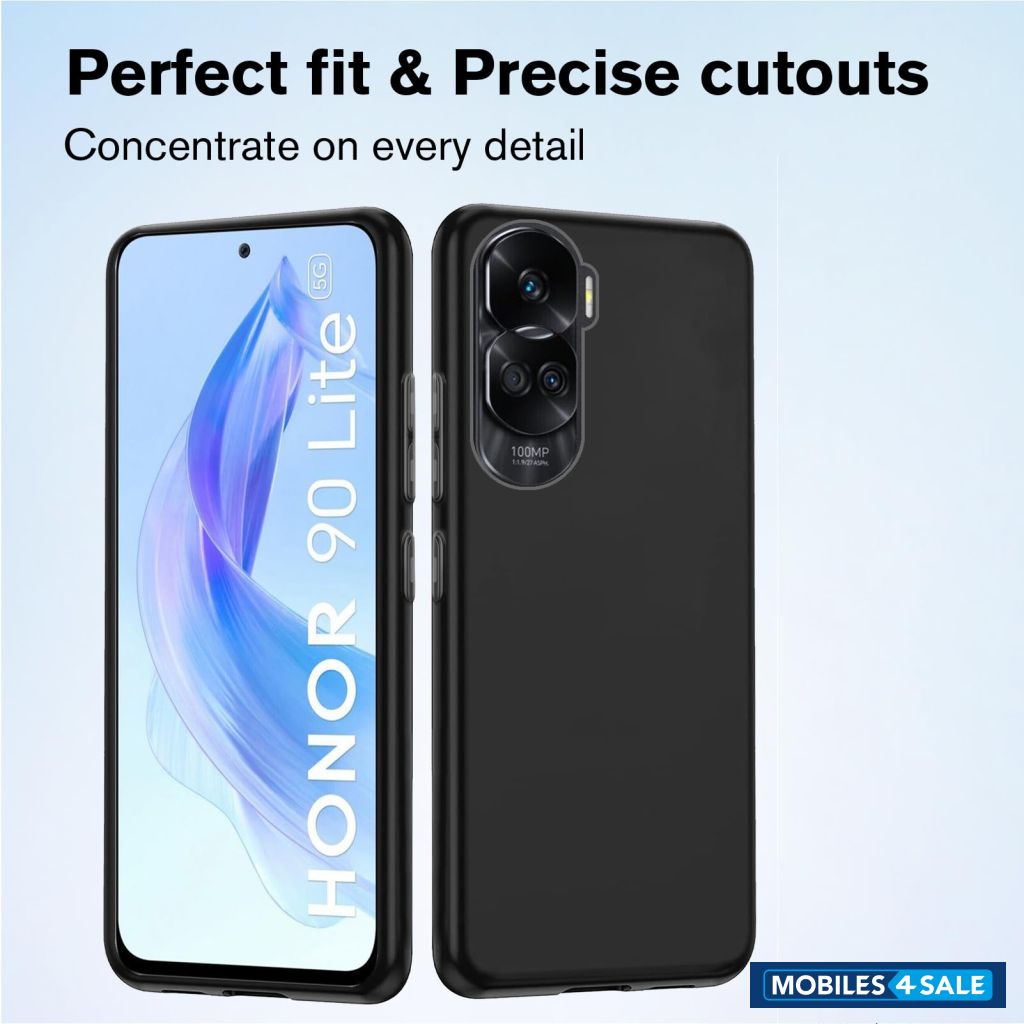 Midnight-black Honor 90 lite 5g Honor