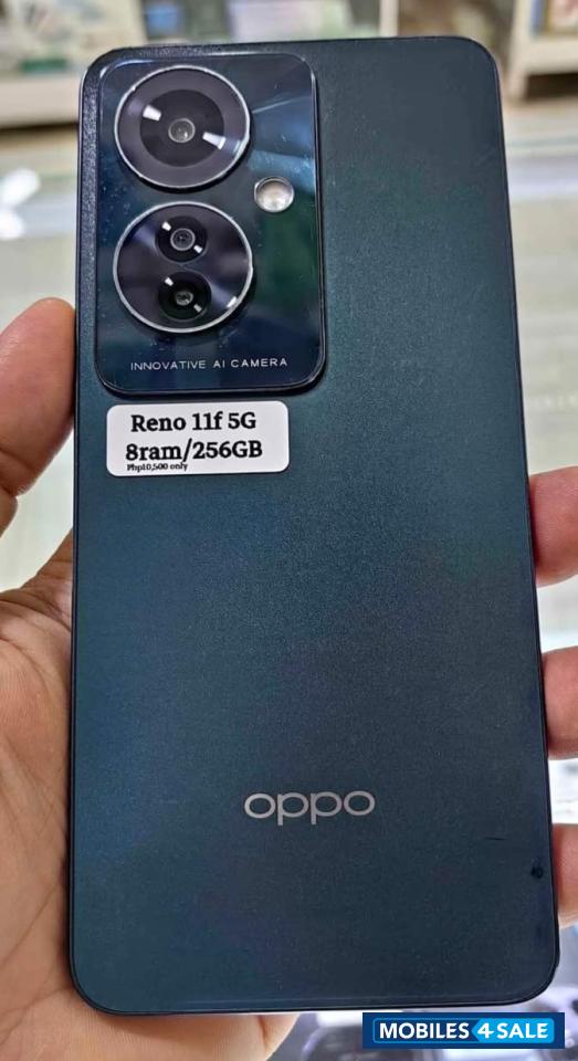 Green Oppo Reno 11F 5G
