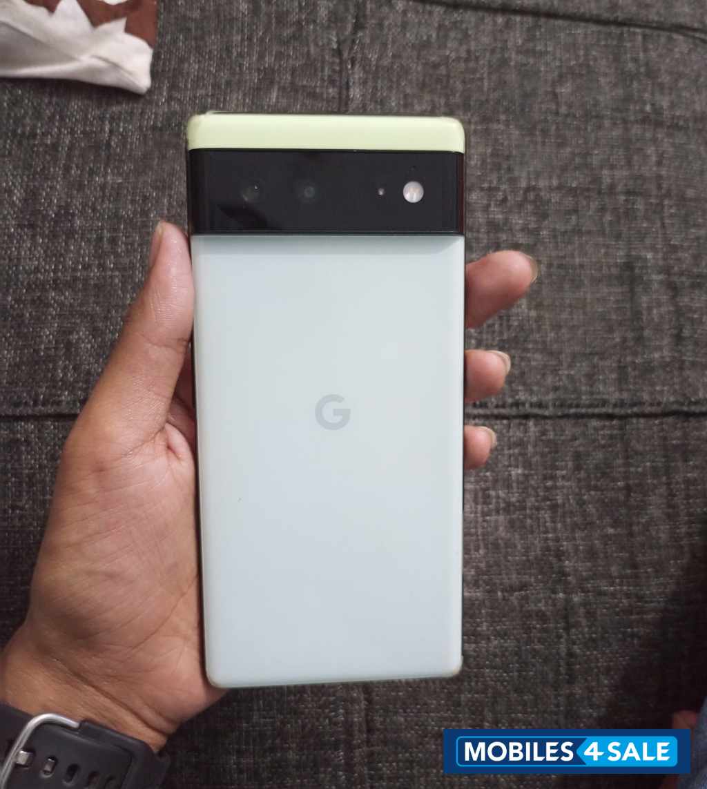 White And Light Green Google pixel Google pixel 6