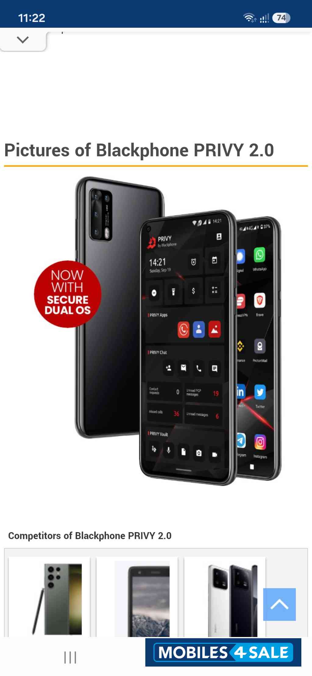 Blackphone Privy 2.0