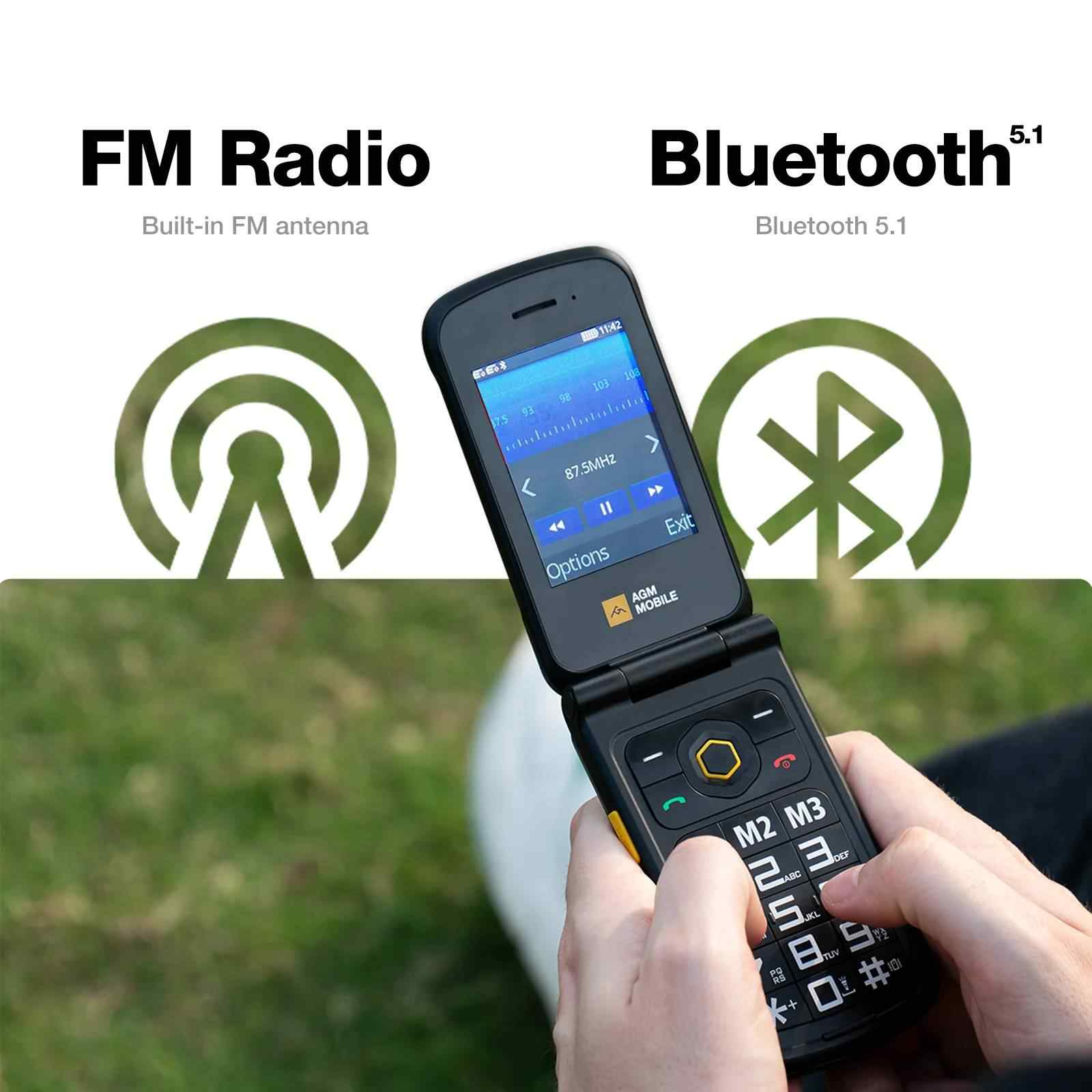 AGM M8 Flip