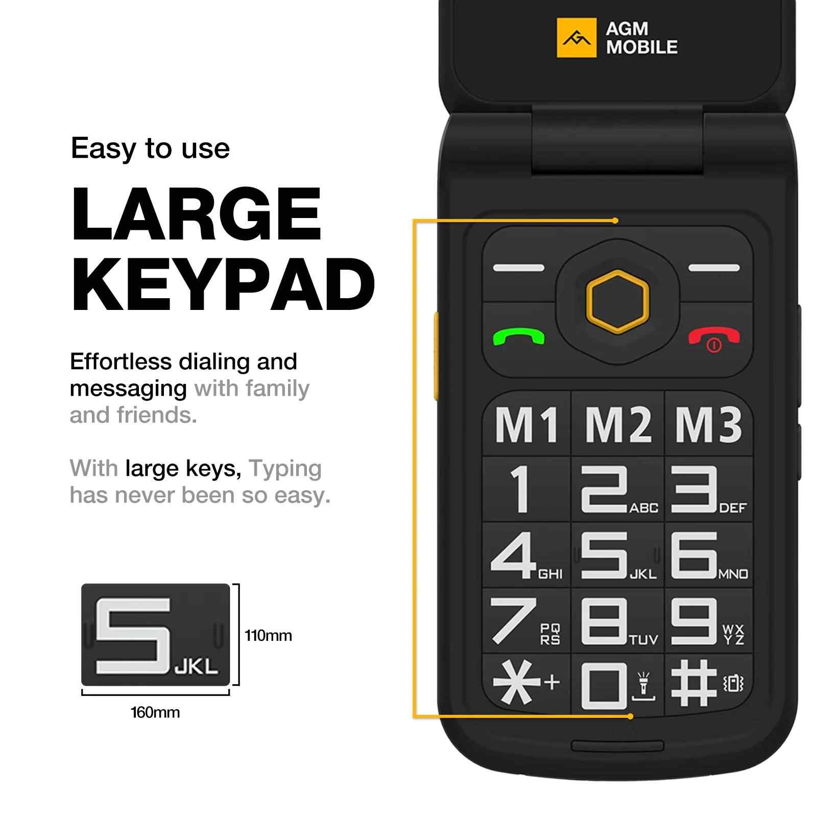 AGM M8 Flip